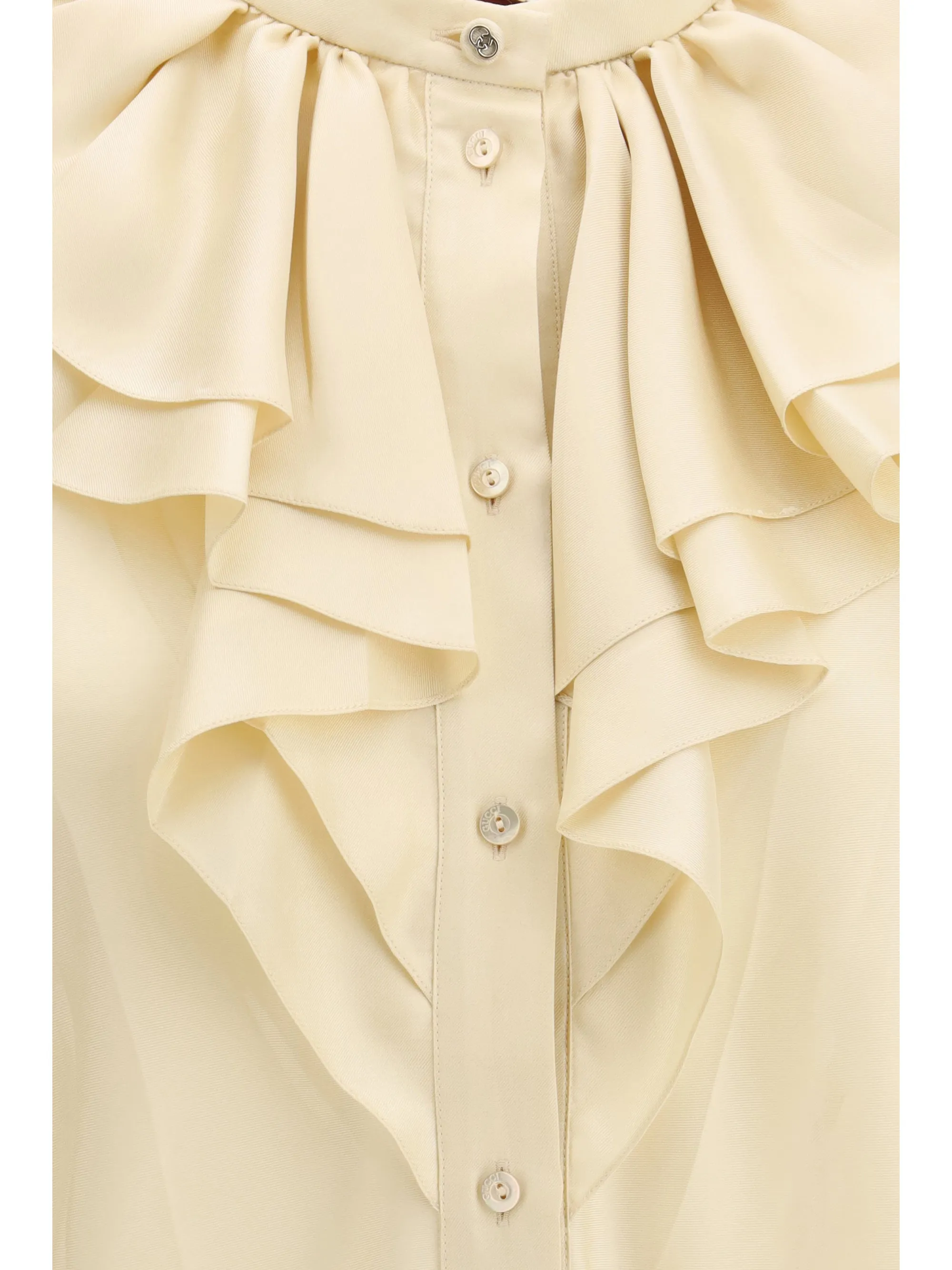 Shirt Silk Twill Beige sold by Lord & Taylor product image thumbnail 2