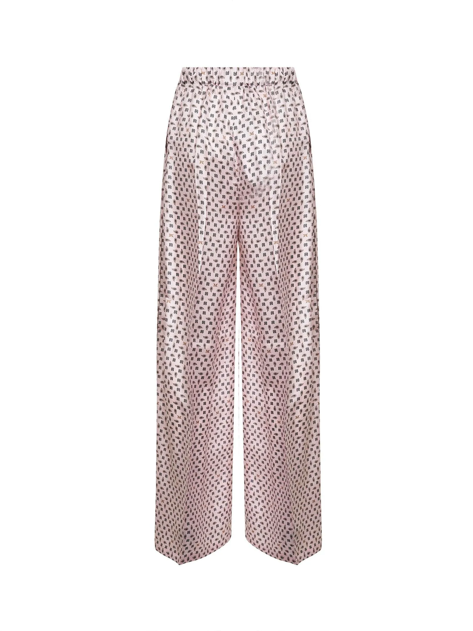 Pink Printed Silk Twill Trousers sold by Lord & Taylor product image thumbnail 2