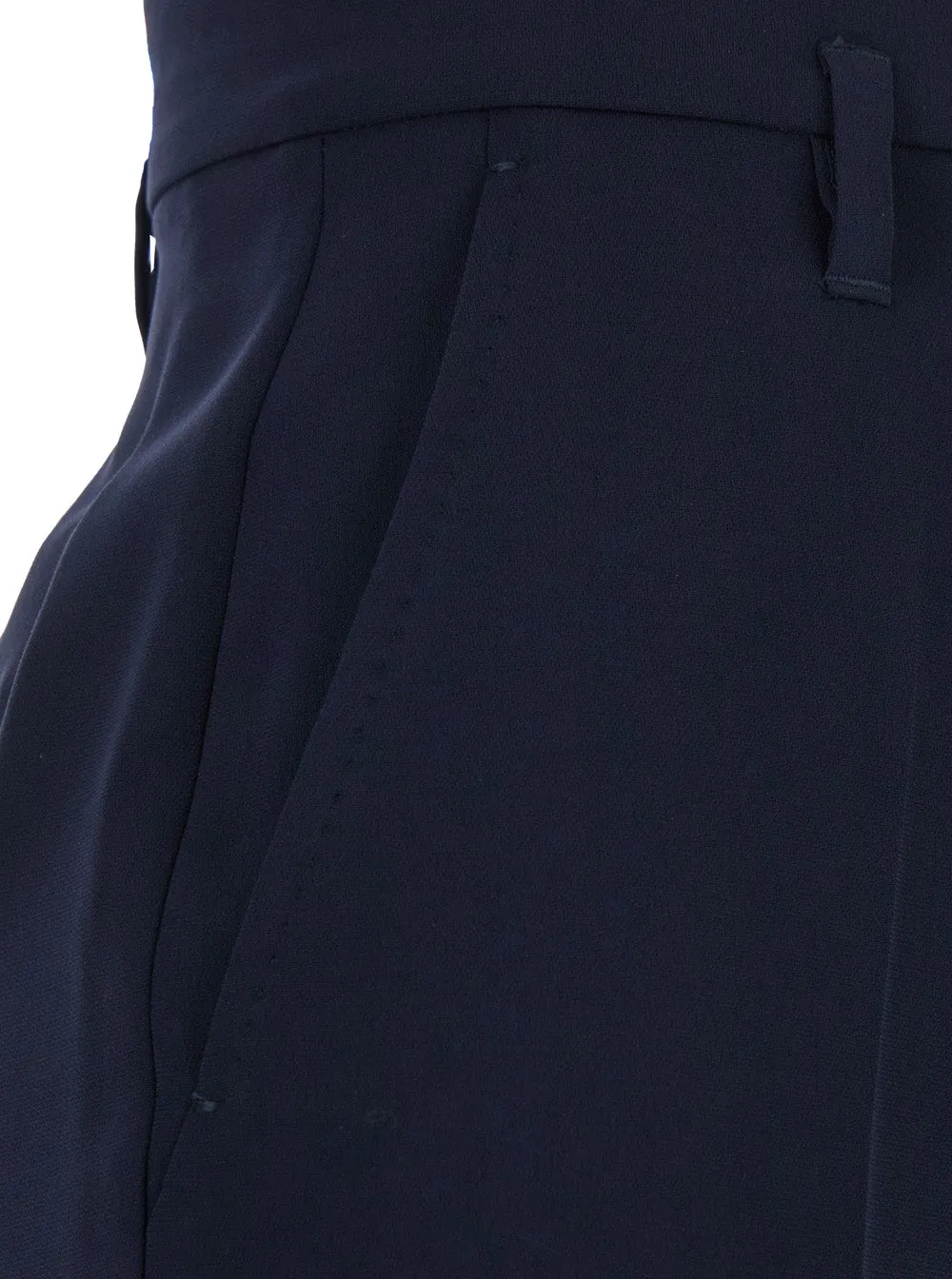 Blue Wide Leg Pants with Belt Loops sold by Lord & Taylor product image thumbnail 3