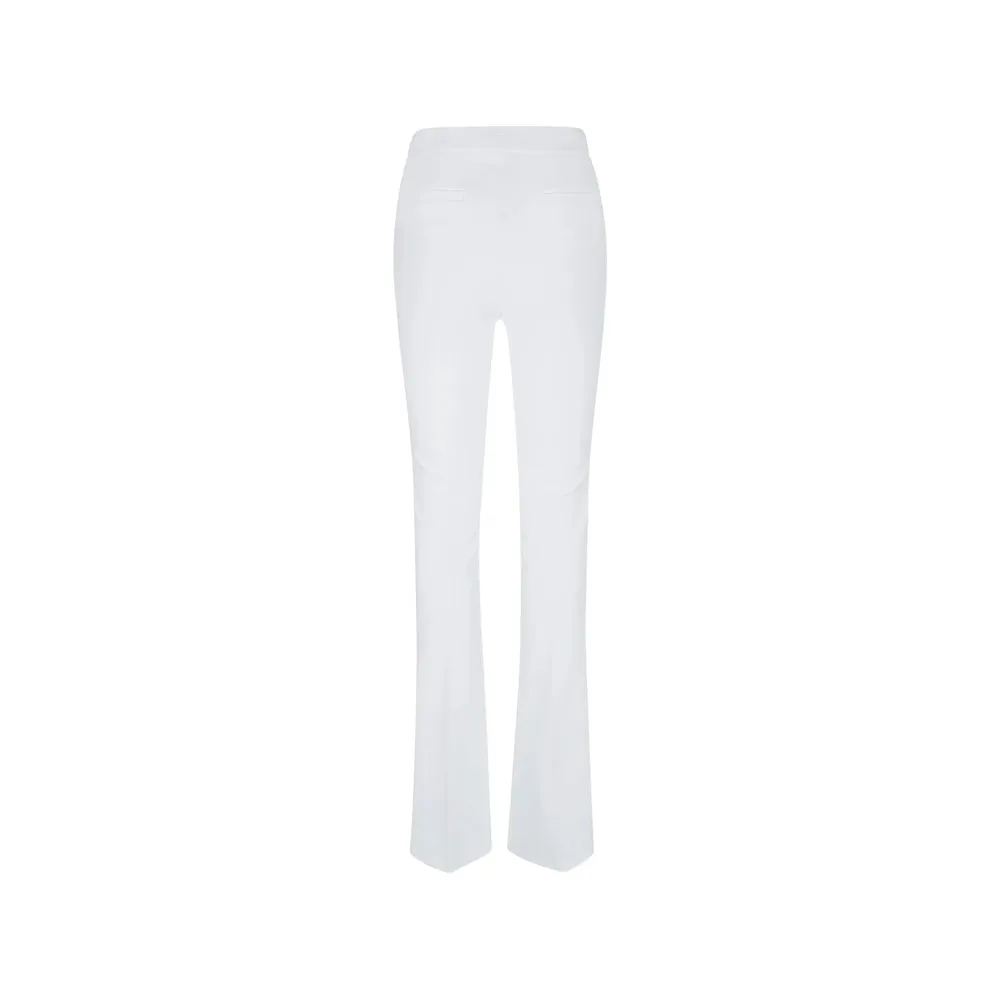 Flared Trousers White sold by Lord & Taylor product image thumbnail 3