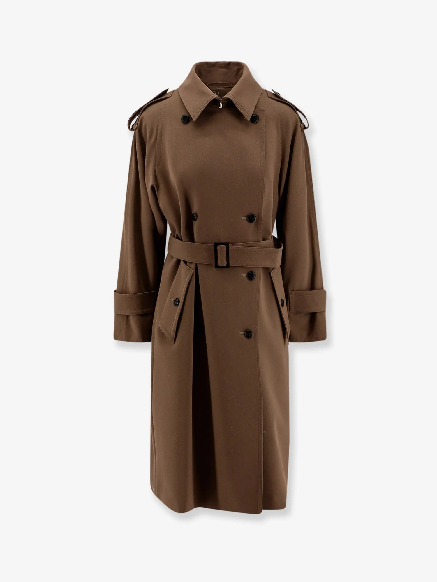 Virgin Wool Trench Coat sold by Lord & Taylor