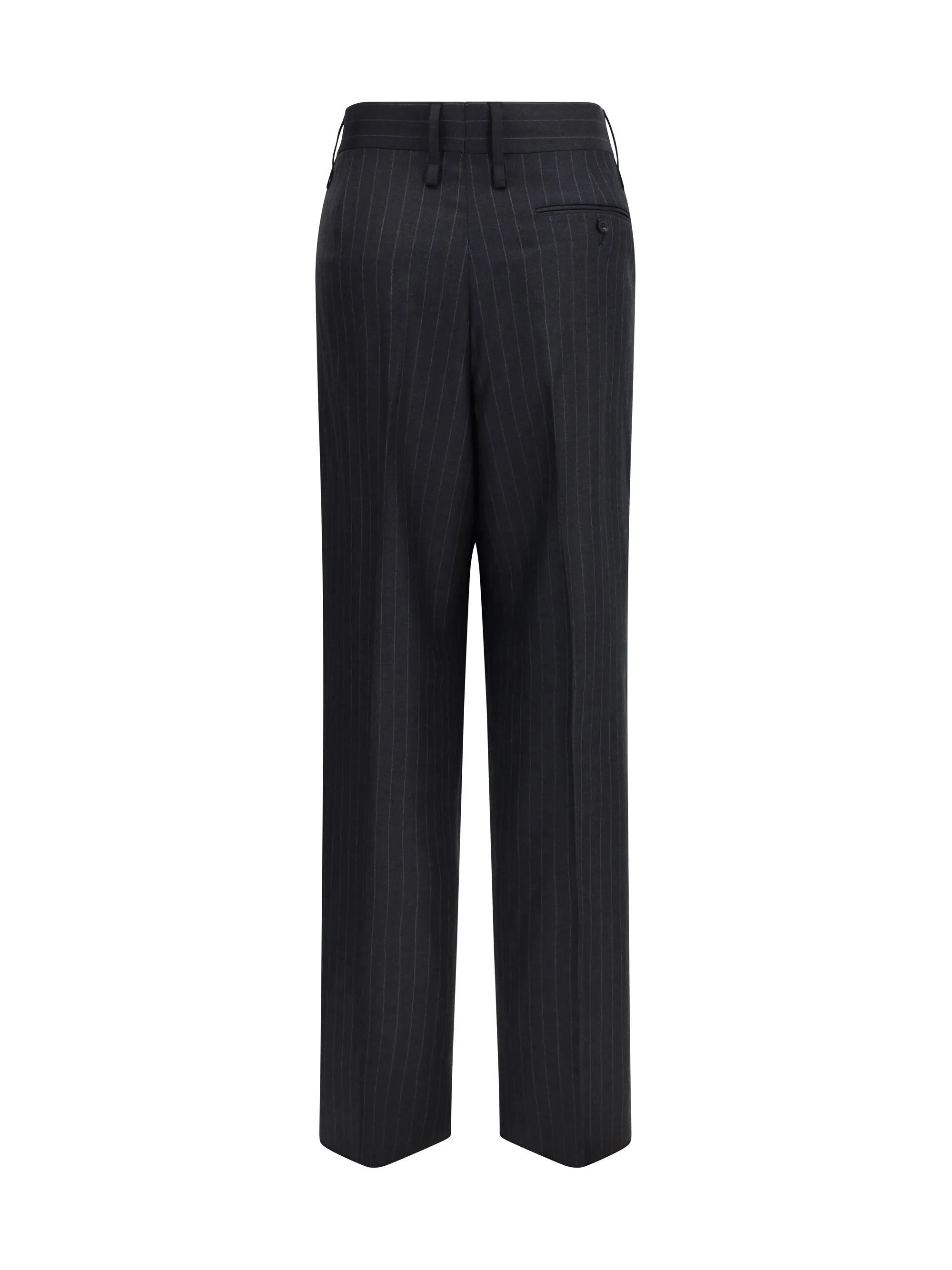 Trousers Pinstripe Wool sold by Lord & Taylor product image thumbnail 2