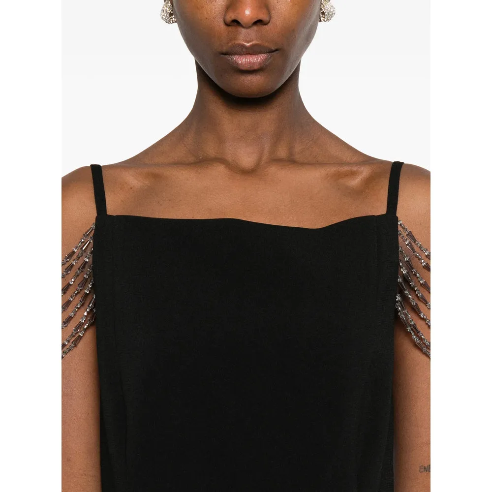 Spaghetti Straps Dress with Chain Embellishment sold by Lord & Taylor product image thumbnail 5