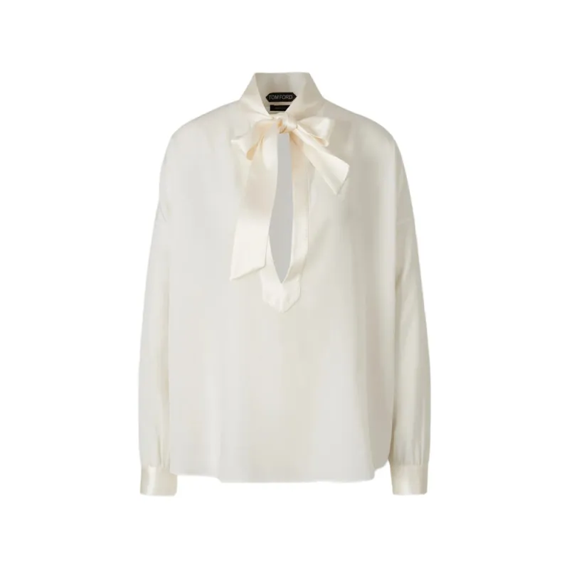 Shirt with Bow Detail made by Tom Ford