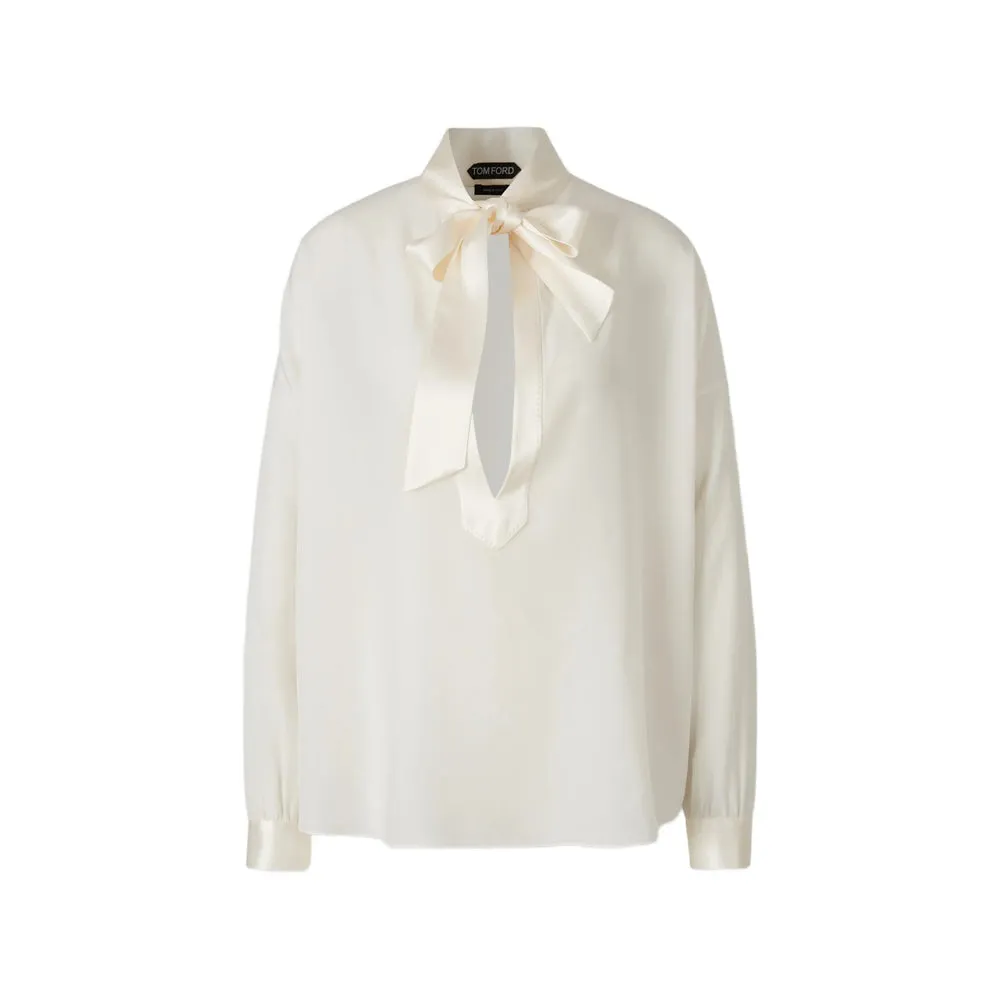 Shirt with Bow Detail sold by Lord & Taylor