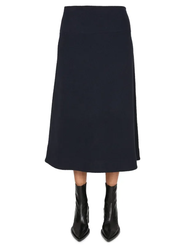Flared Wool Skirt made by Jil Sander