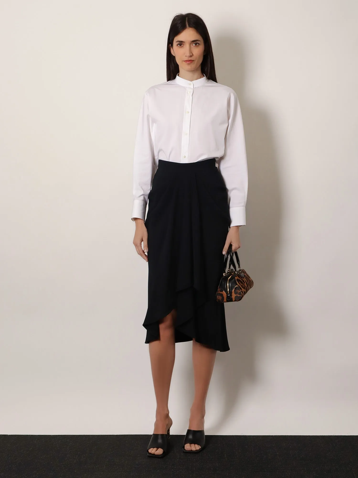 Draped Midi Skirt sold by Lord & Taylor product image thumbnail 2