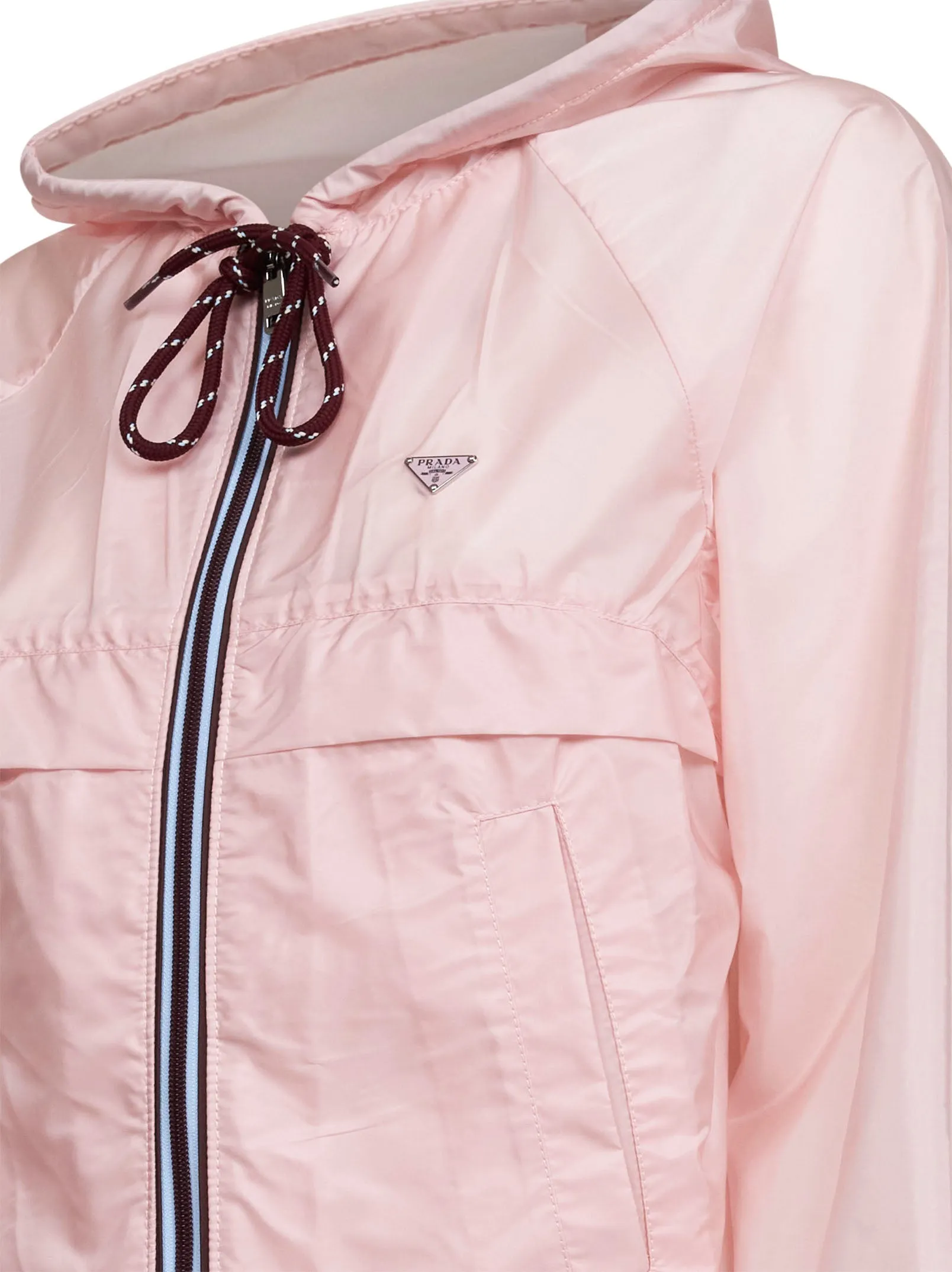 Pink Lightweight Re-Nylon Hooded Jacket sold by Lord & Taylor product image thumbnail 3