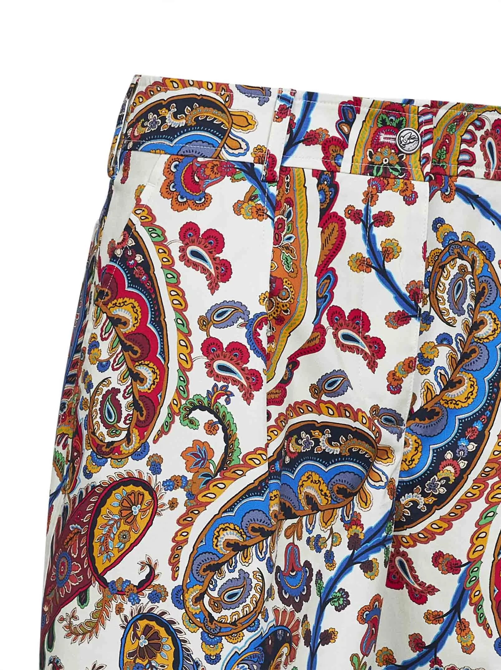 Multicolor Floral Paisley-Pattern Shorts sold by Lord & Taylor product image thumbnail 3
