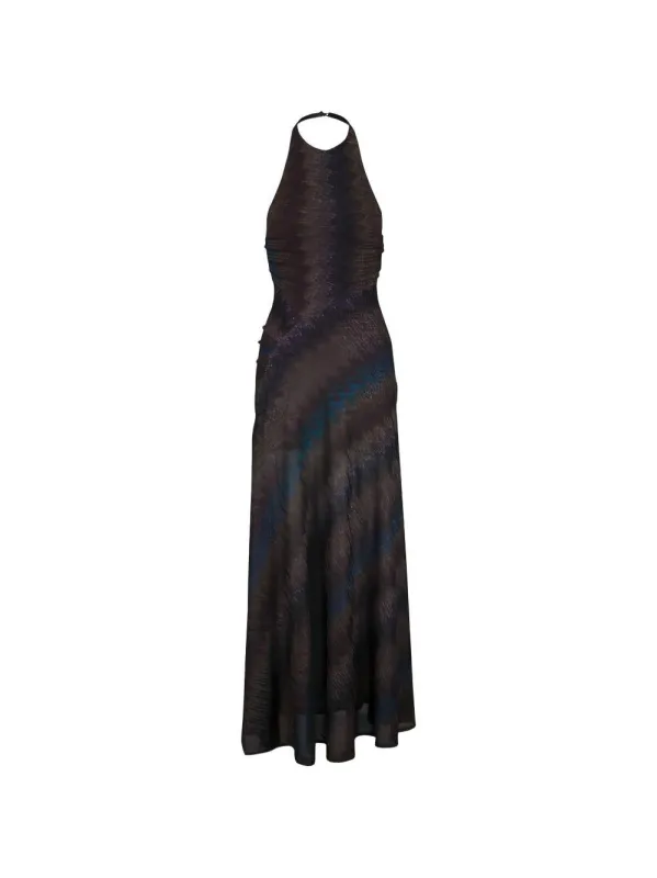 Long Dress Multicolour Knit made by Missoni