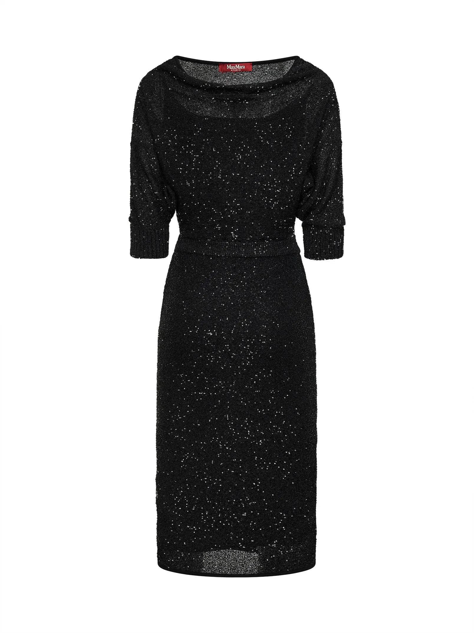 Dress MSEGETTO Sequin Knit Black sold by Lord & Taylor