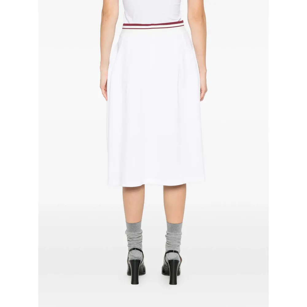 A-Line Skirt with Logo Waistband sold by Lord & Taylor product image thumbnail 4