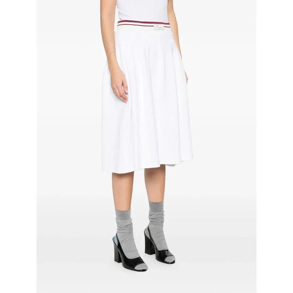 A-Line Skirt with Logo Waistband sold by Lord & Taylor product image thumbnail 2