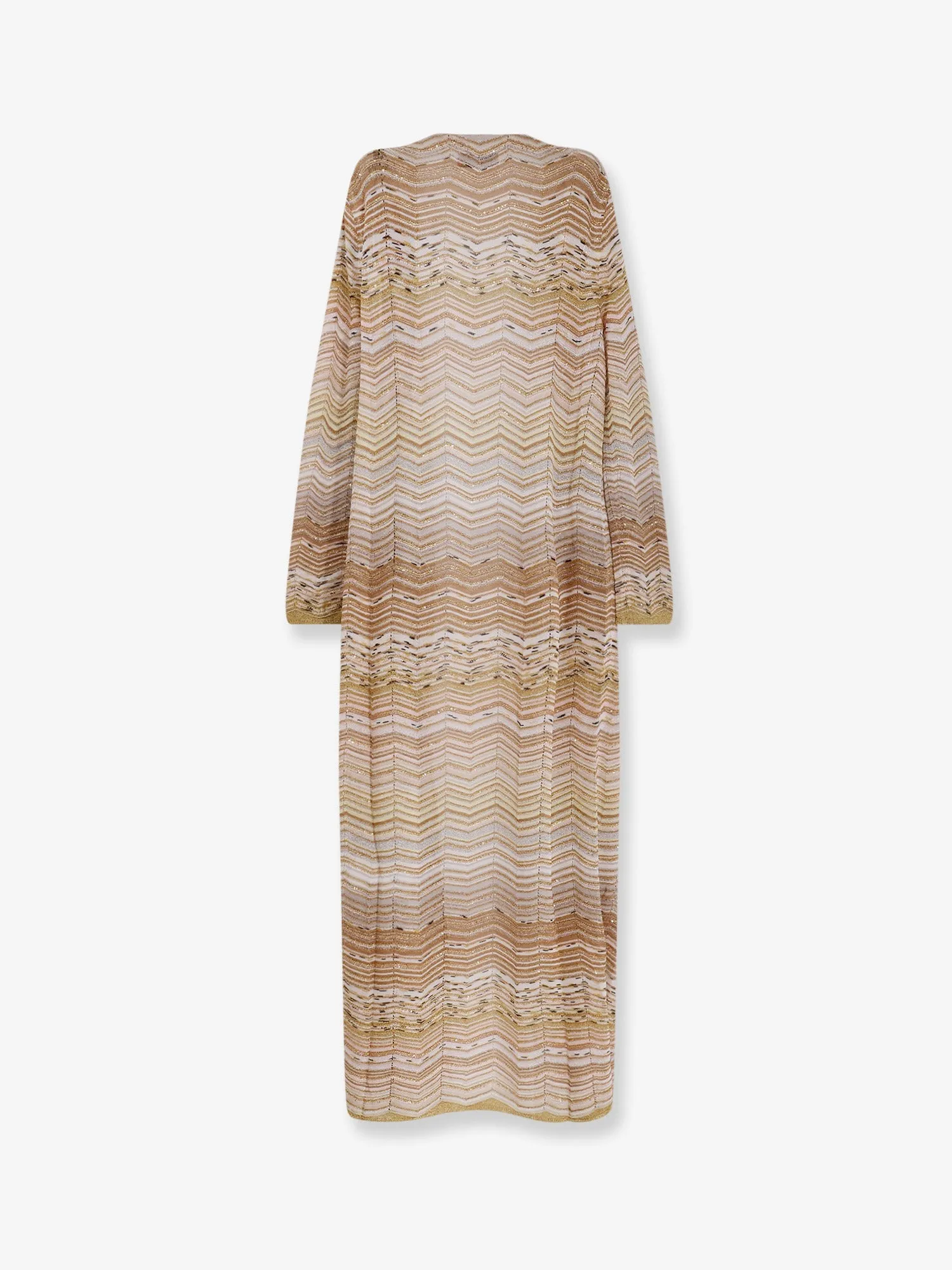 Long Chevron Motif Cardigan with Sequins sold by Lord & Taylor product image thumbnail 2
