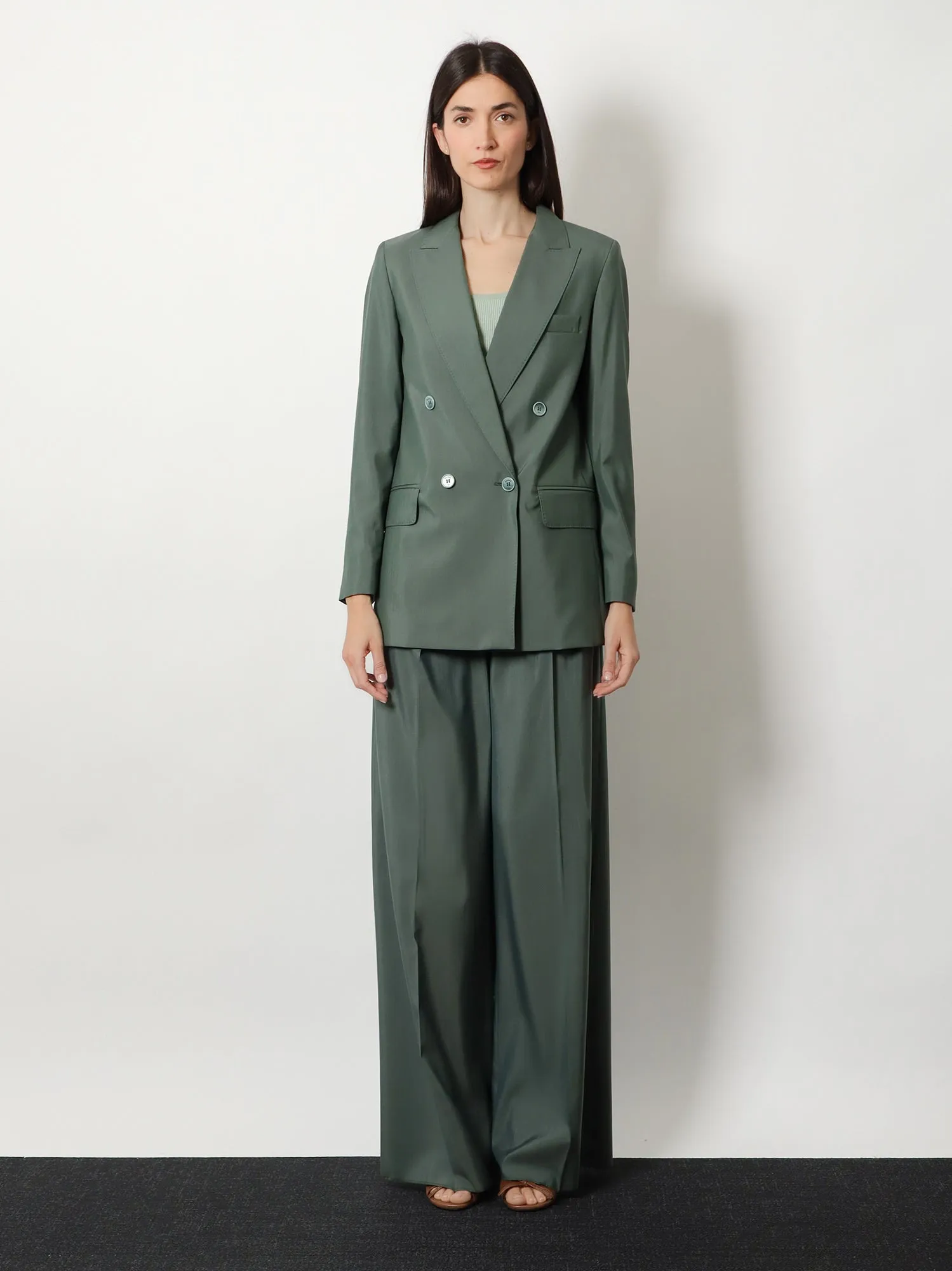 Virgin Wool and Silk Trousers sold by Lord & Taylor product image thumbnail 3