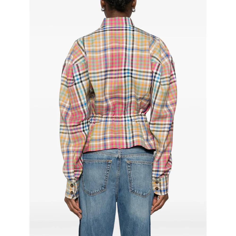 Cropped Shirt with Tie Detail sold by Lord & Taylor product image thumbnail 5
