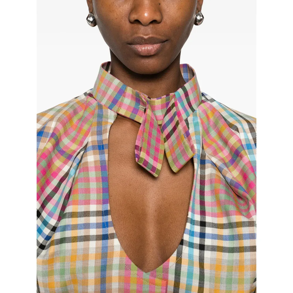 Cropped Shirt with Tie Detail sold by Lord & Taylor product image thumbnail 4