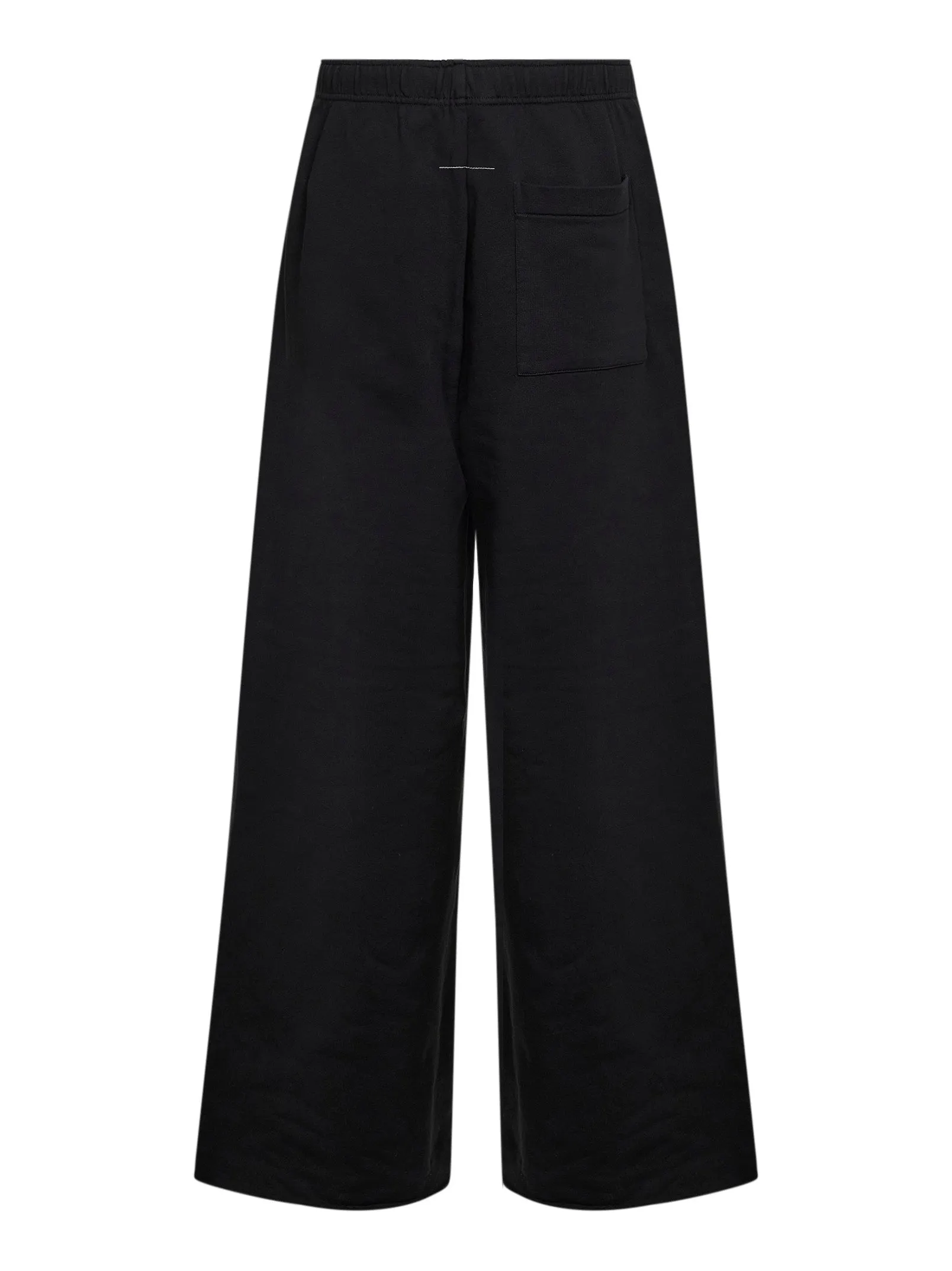 Black Cotton Label Patch Sweatpants sold by Lord & Taylor product image thumbnail 2