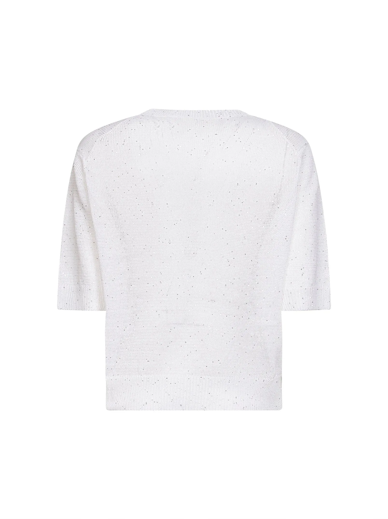 White Dazzling Cotton Sweater sold by Lord & Taylor product image thumbnail 2