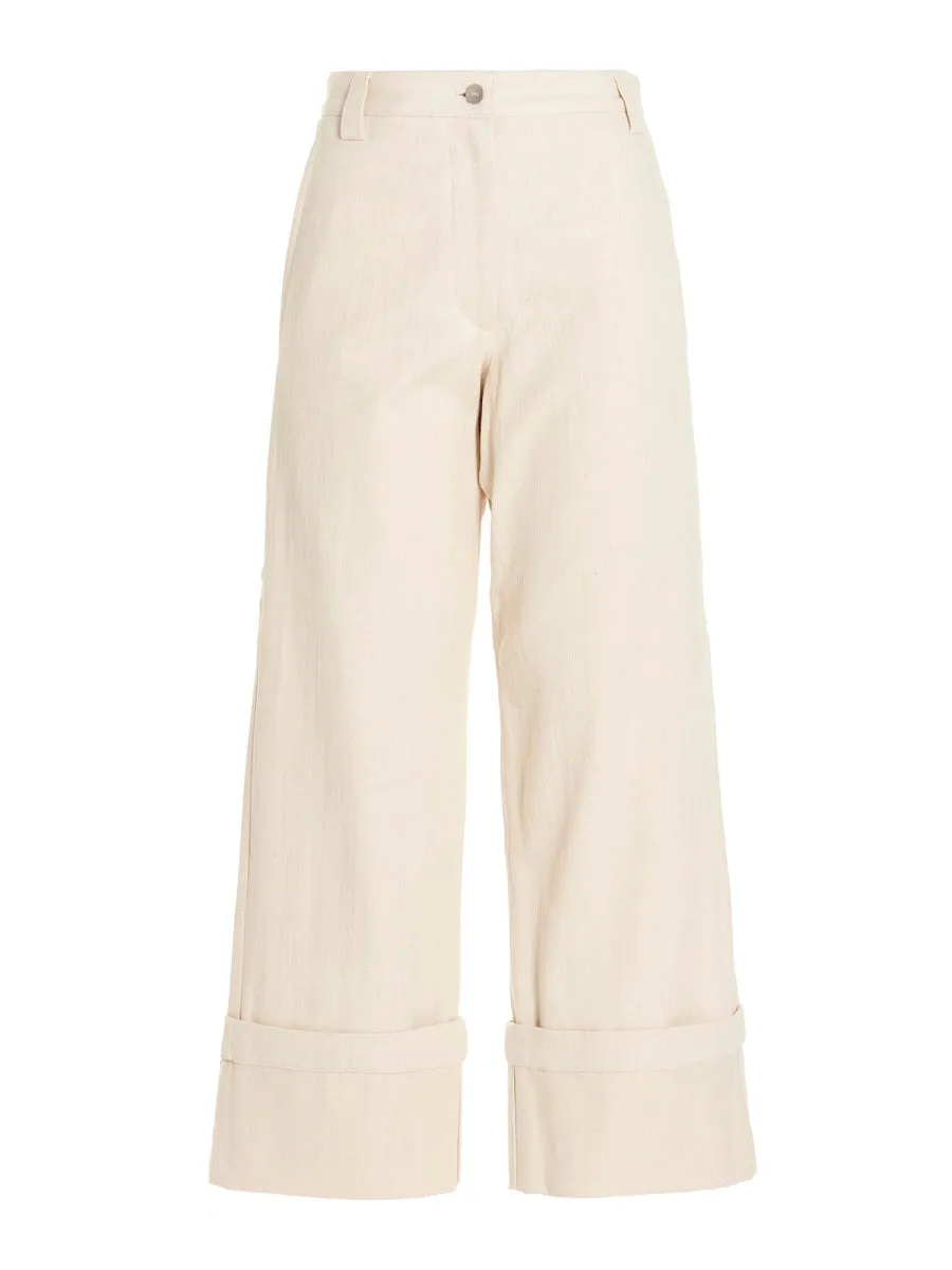 Flared Pants with Zipper Closure sold by Lord & Taylor