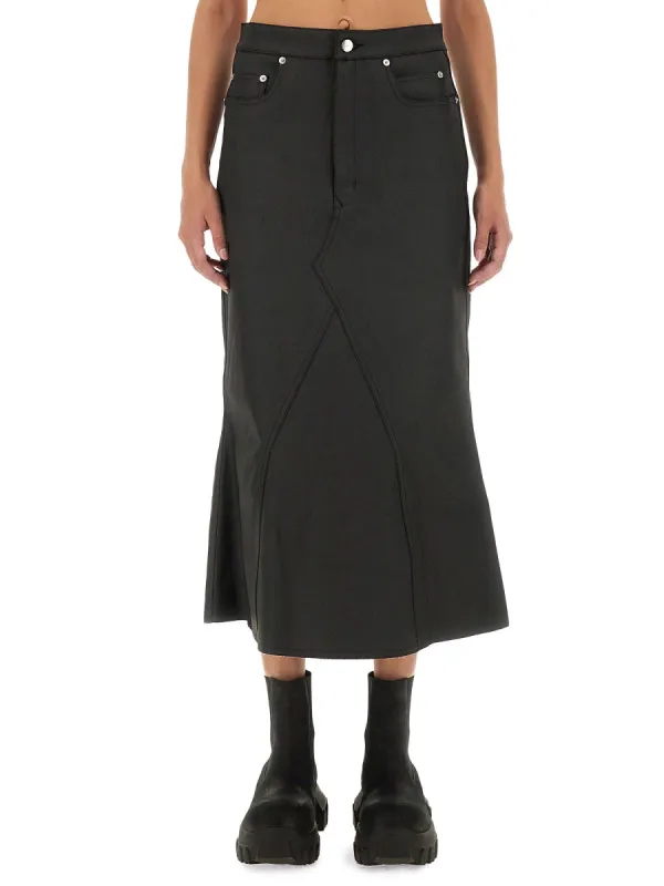 Denim Skirt made by Rick Owens