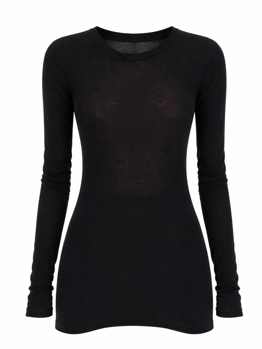 Long-Sleeved T-Shirt in Black sold by Lord & Taylor