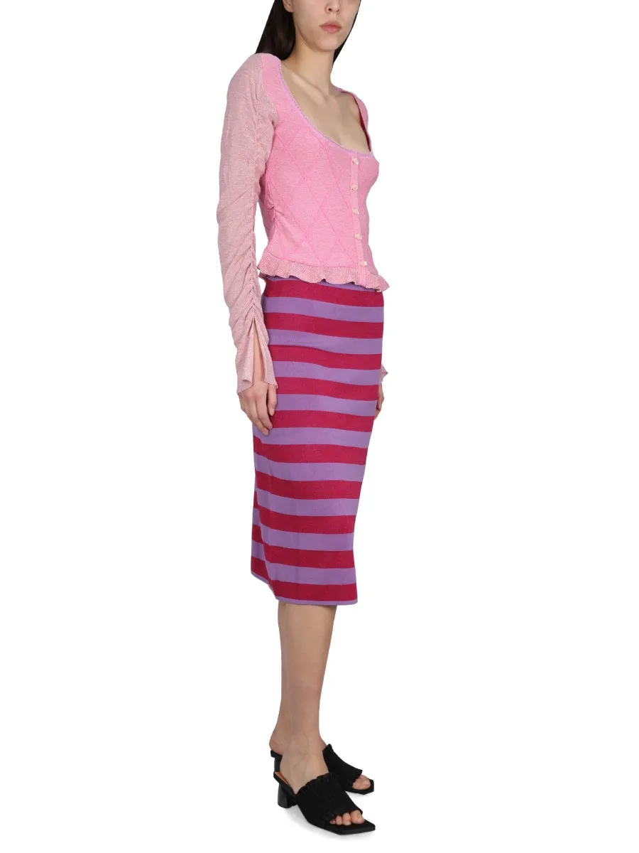 Cardigan with Ruffled Sleeve sold by Lord & Taylor product image thumbnail 2