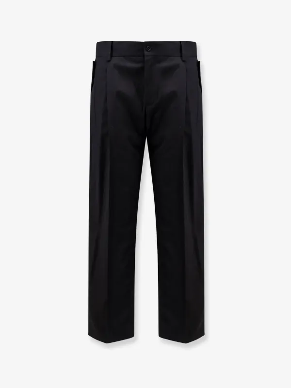 Trousers Black Cotton made by Dolce & Gabanna