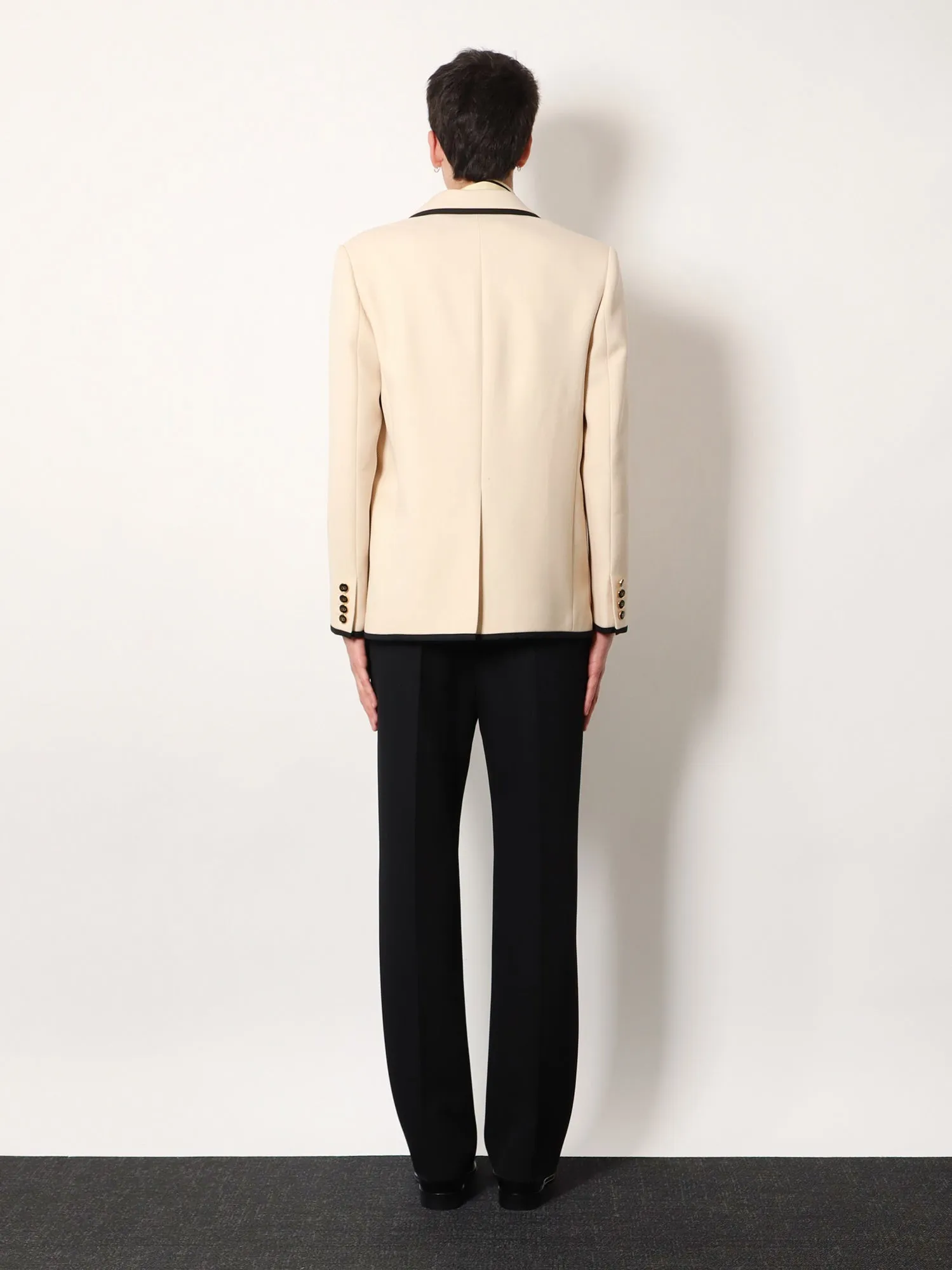 Single-Breasted Virgin Wool Blazer sold by Lord & Taylor product image thumbnail 3