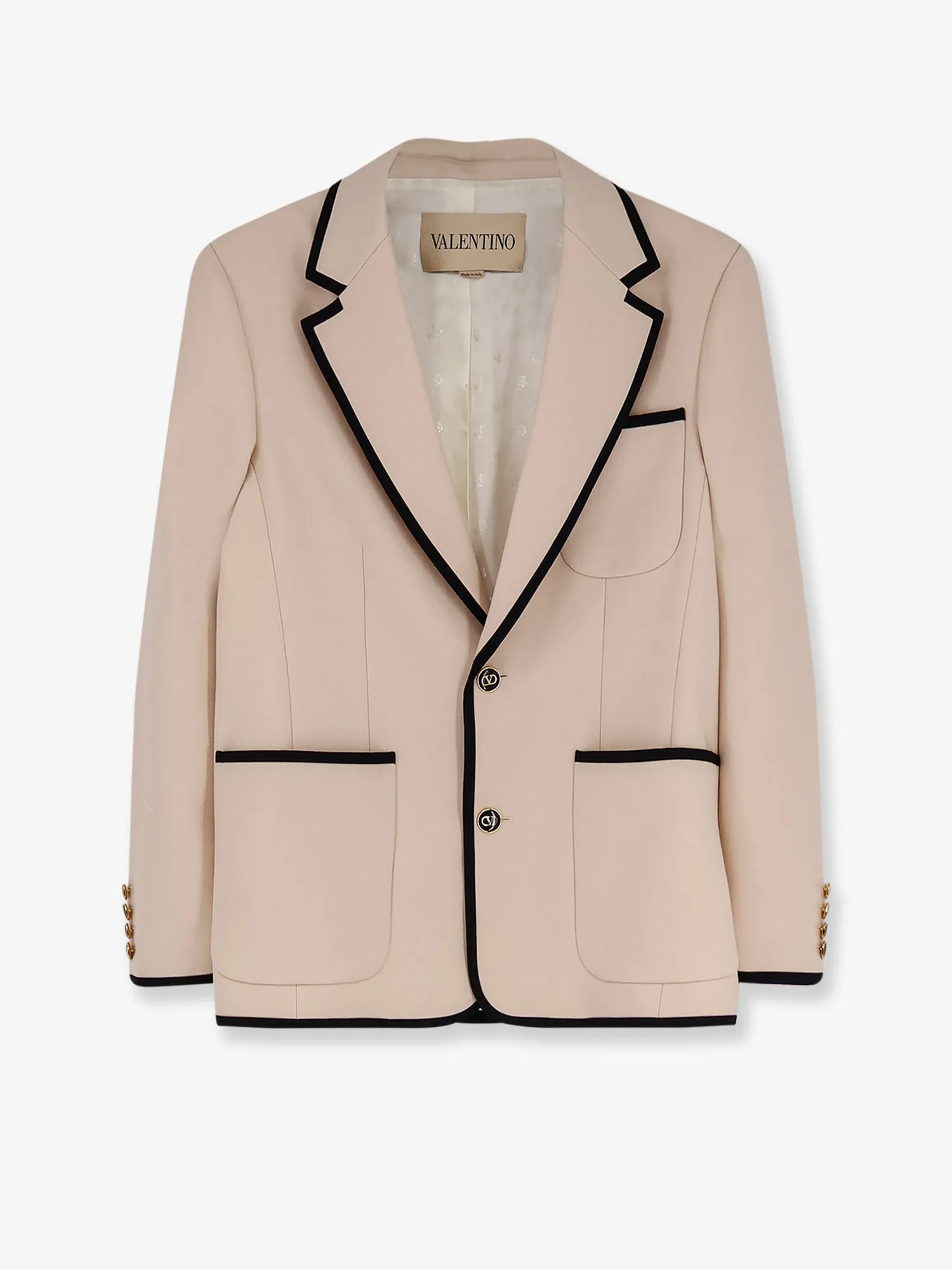 Single-Breasted Virgin Wool Blazer sold by Lord & Taylor
