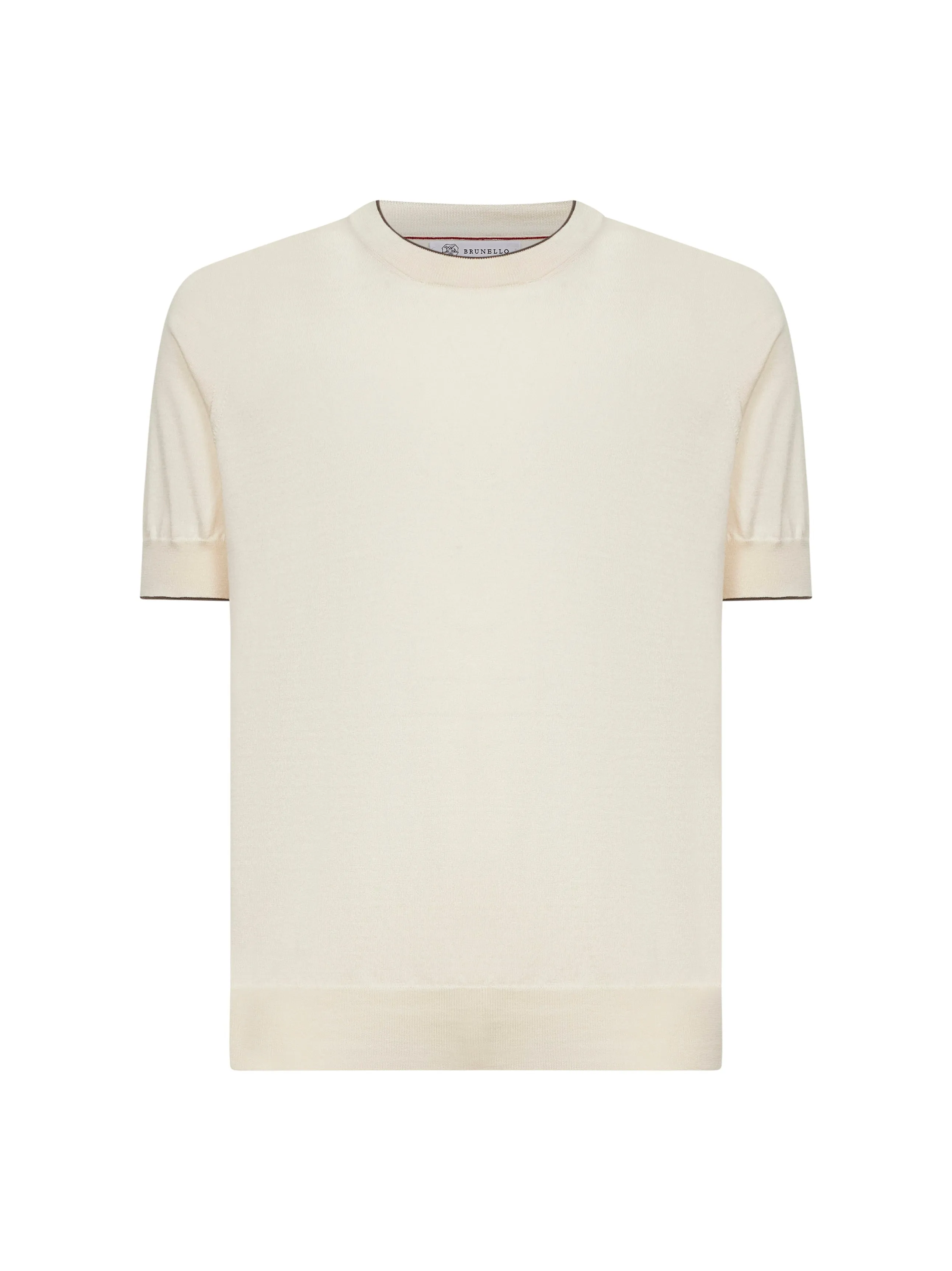 Ivory Lightweight Cotton Knit Crewneck Sweater sold by Lord & Taylor