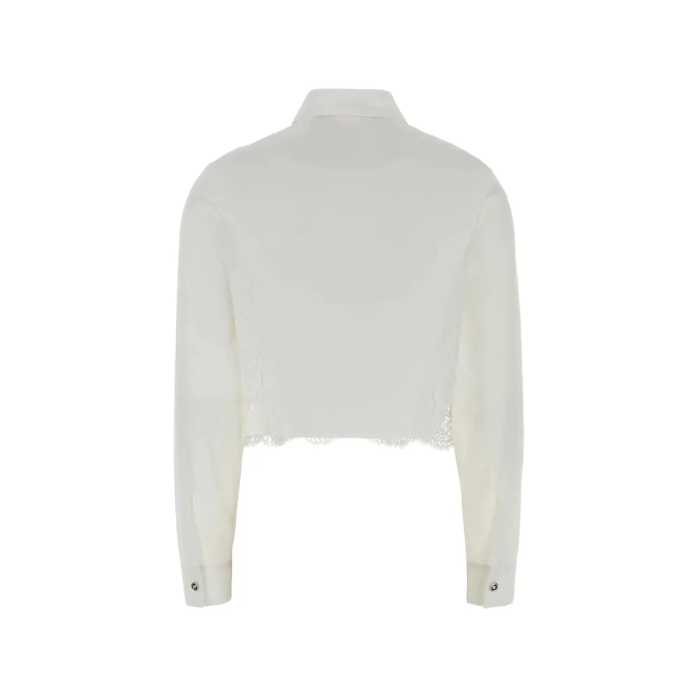 Shirt with Lace Detail and Button Fastening sold by Lord & Taylor product image thumbnail 2