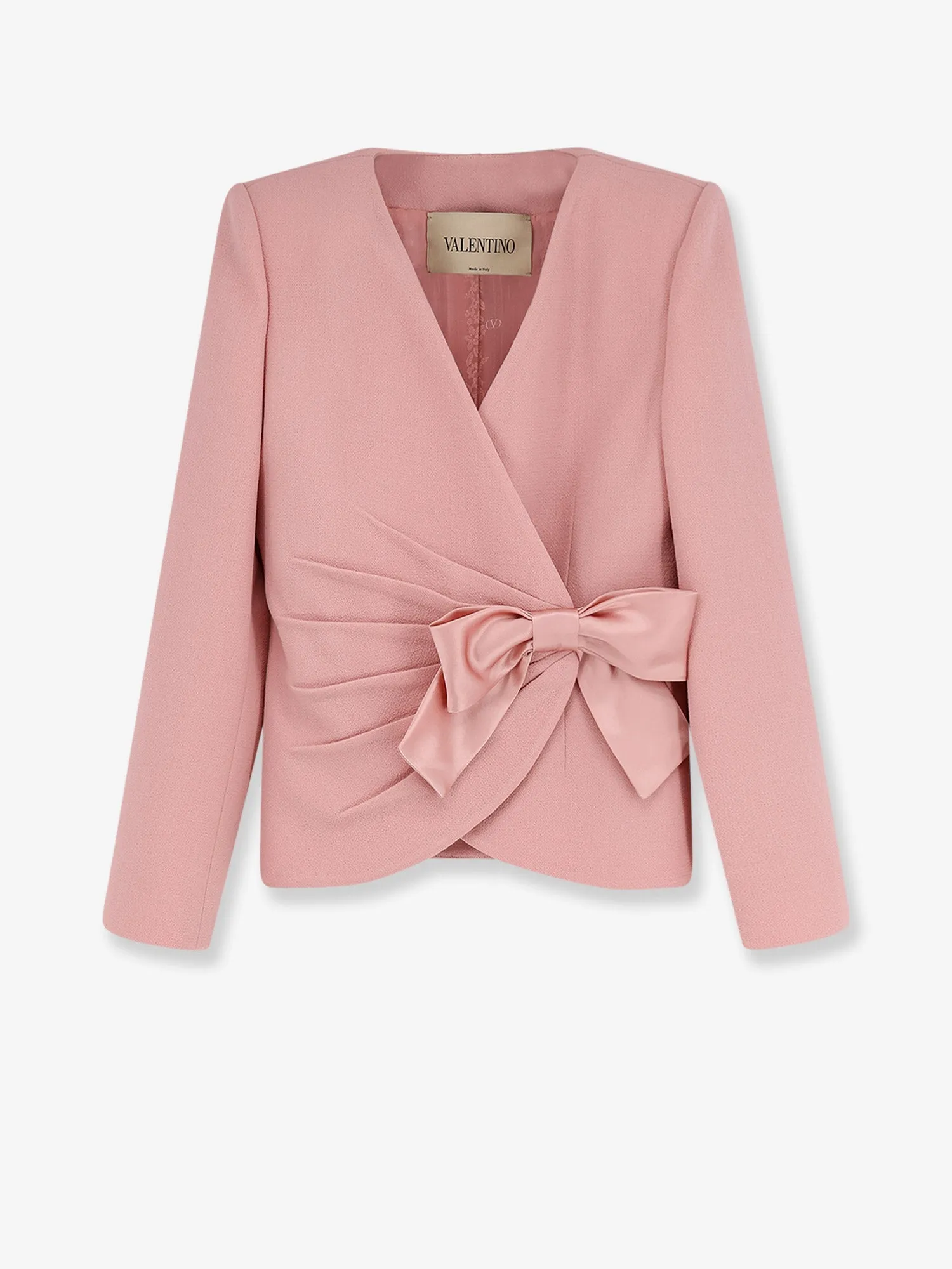 Blazer Bow Detail Pink sold by Lord & Taylor