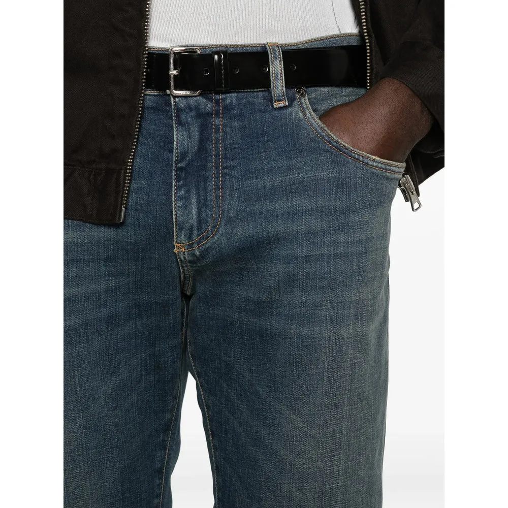 Blue Five Pockets Trousers sold by Lord & Taylor product image thumbnail 2