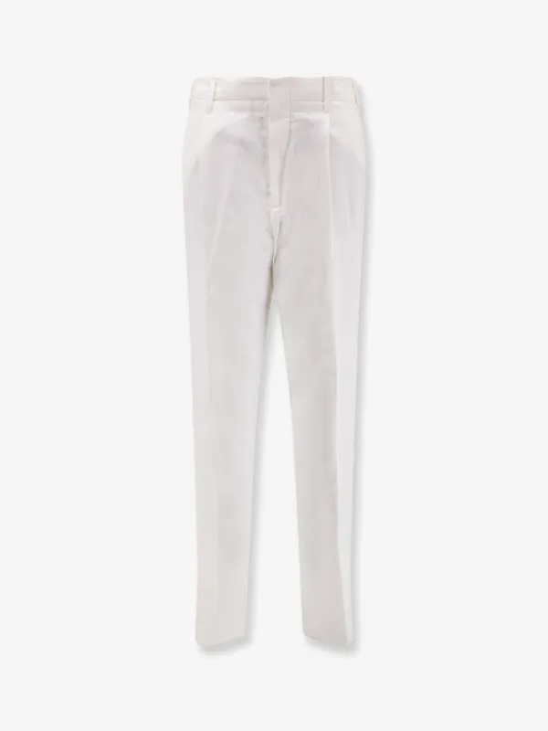 Linen and Cotton Trousers made by Brunello Cucinelli