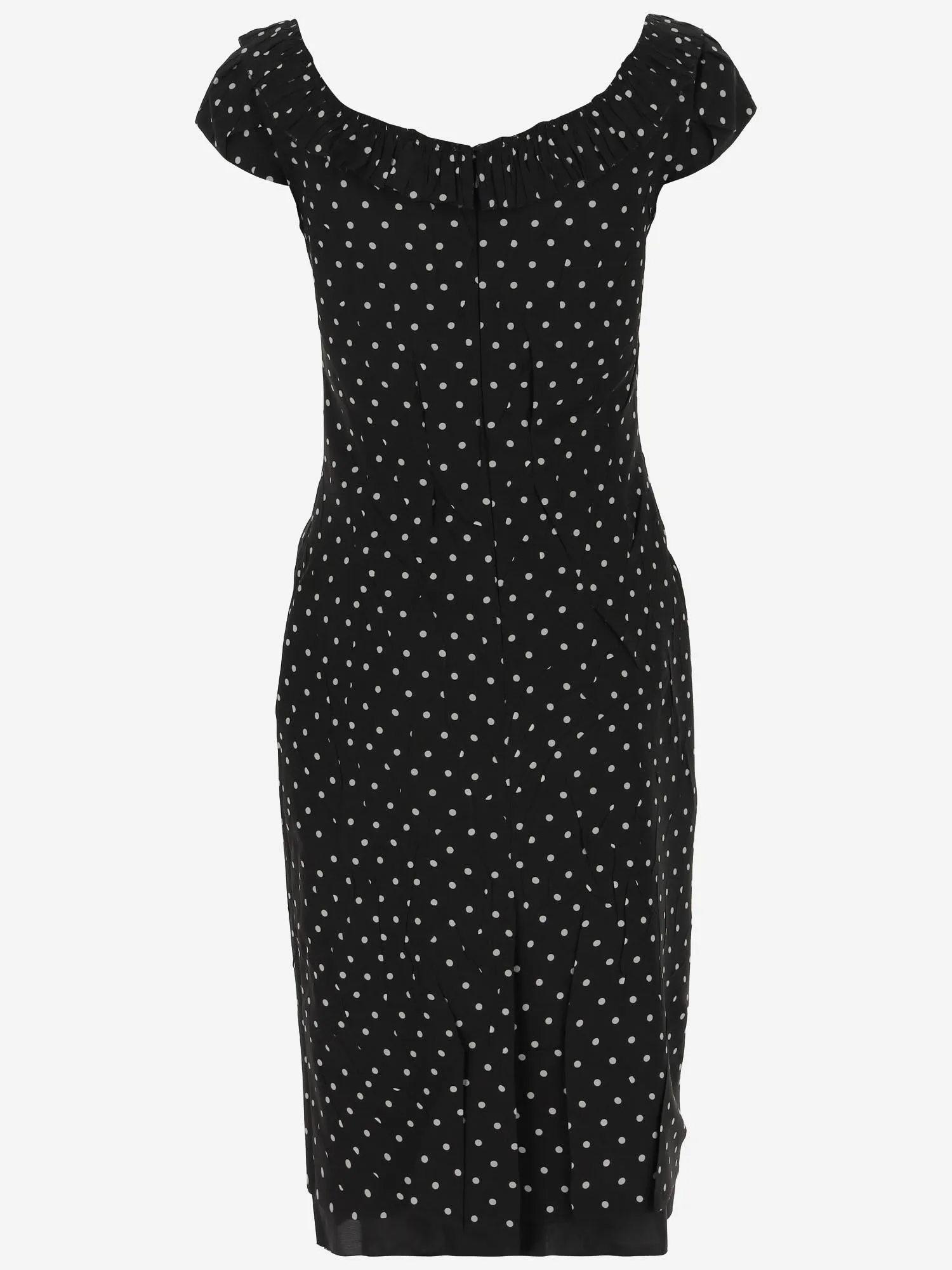 Silk Dress with Polka Dot Pattern sold by Lord & Taylor product image thumbnail 2