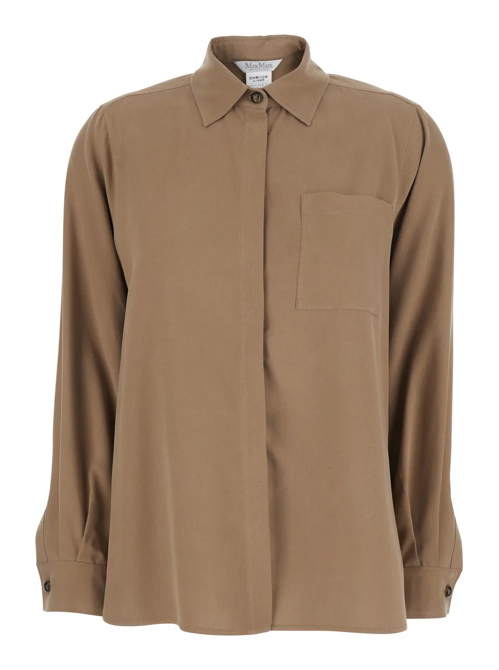 Shirt in Brown Silk sold by Lord & Taylor