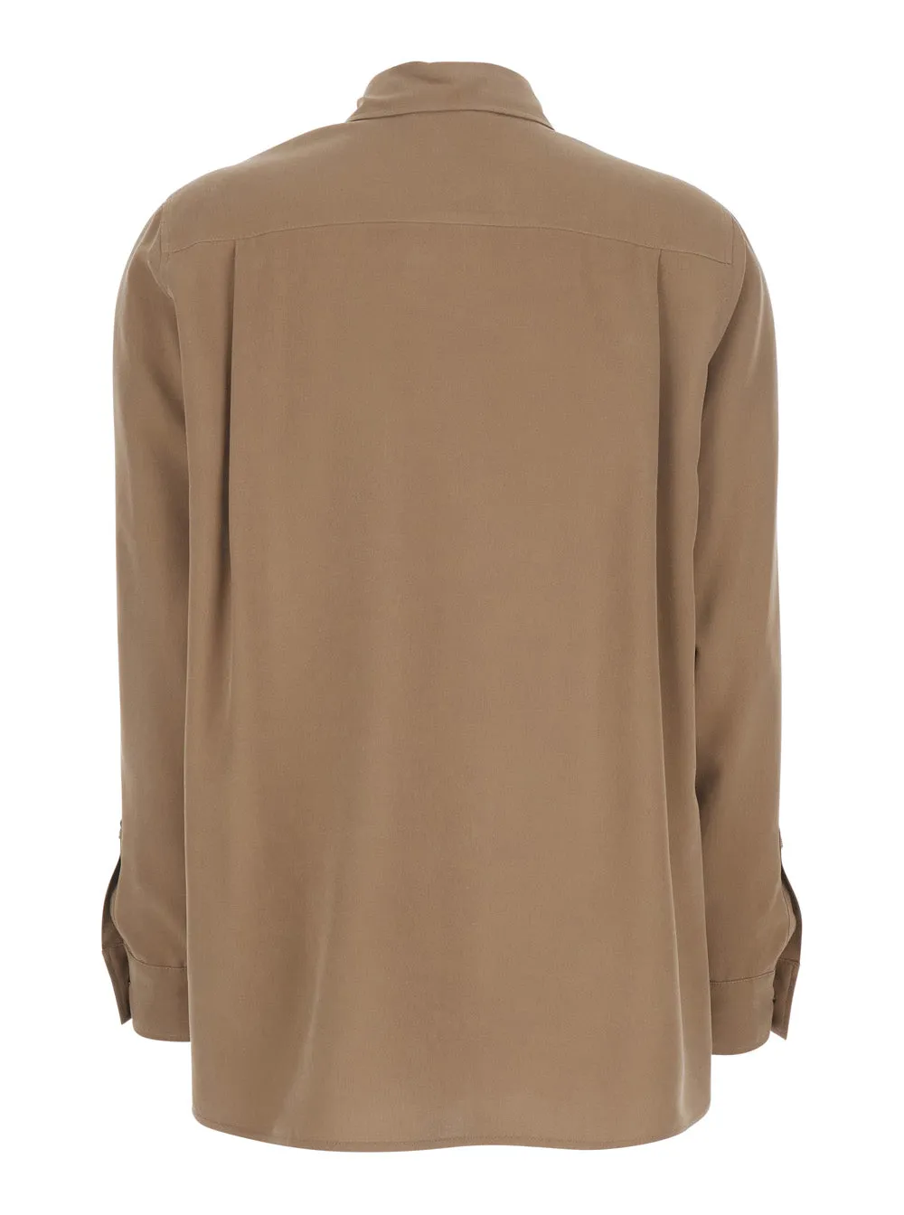 Shirt in Brown Silk sold by Lord & Taylor product image thumbnail 2