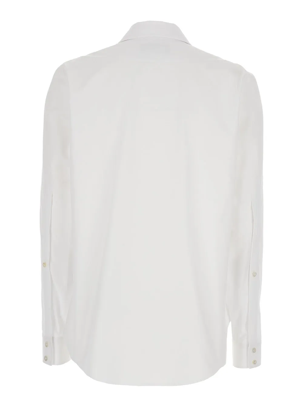 White Shirt with Pointed Collar and Tie Detail sold by Lord & Taylor product image thumbnail 2