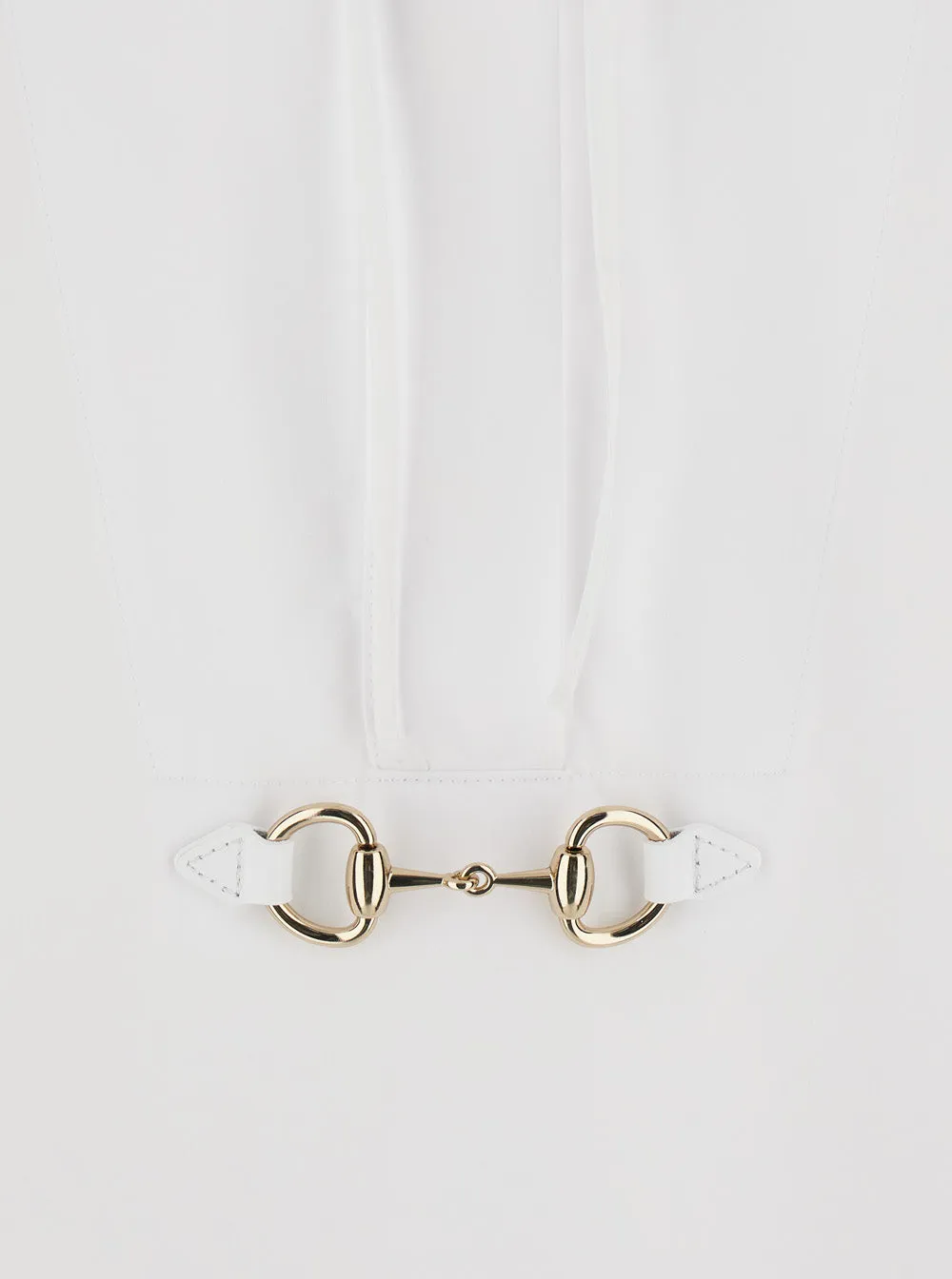 White Shirt with Pointed Collar and Tie Detail sold by Lord & Taylor product image thumbnail 3