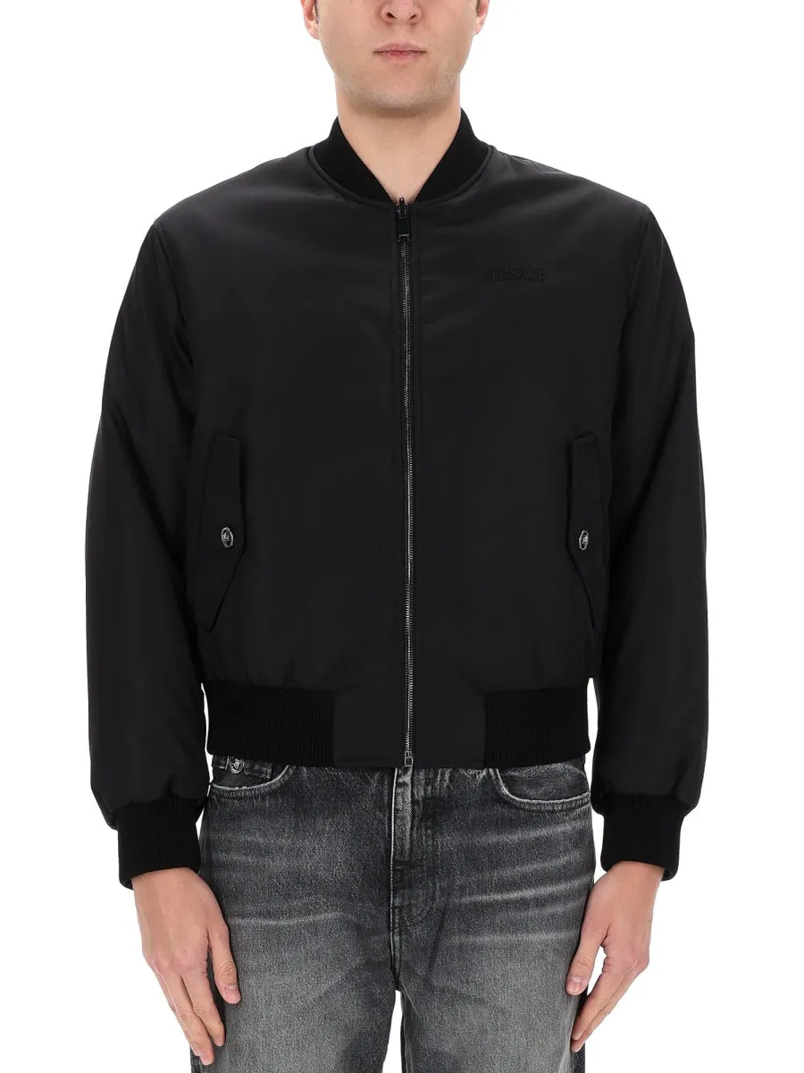 Reversible Bomber Jacket Black sold by Lord & Taylor product image thumbnail 3