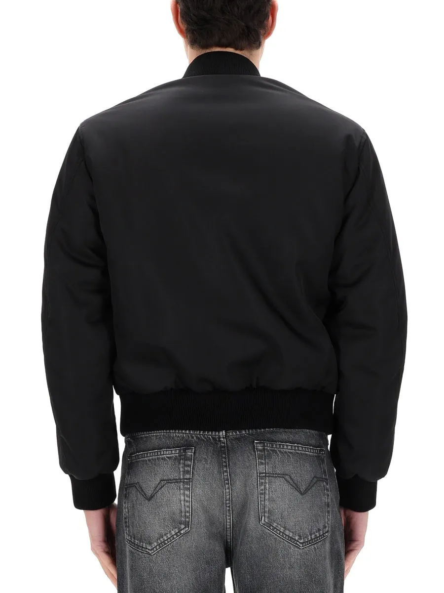 Reversible Bomber Jacket Black sold by Lord & Taylor product image thumbnail 4