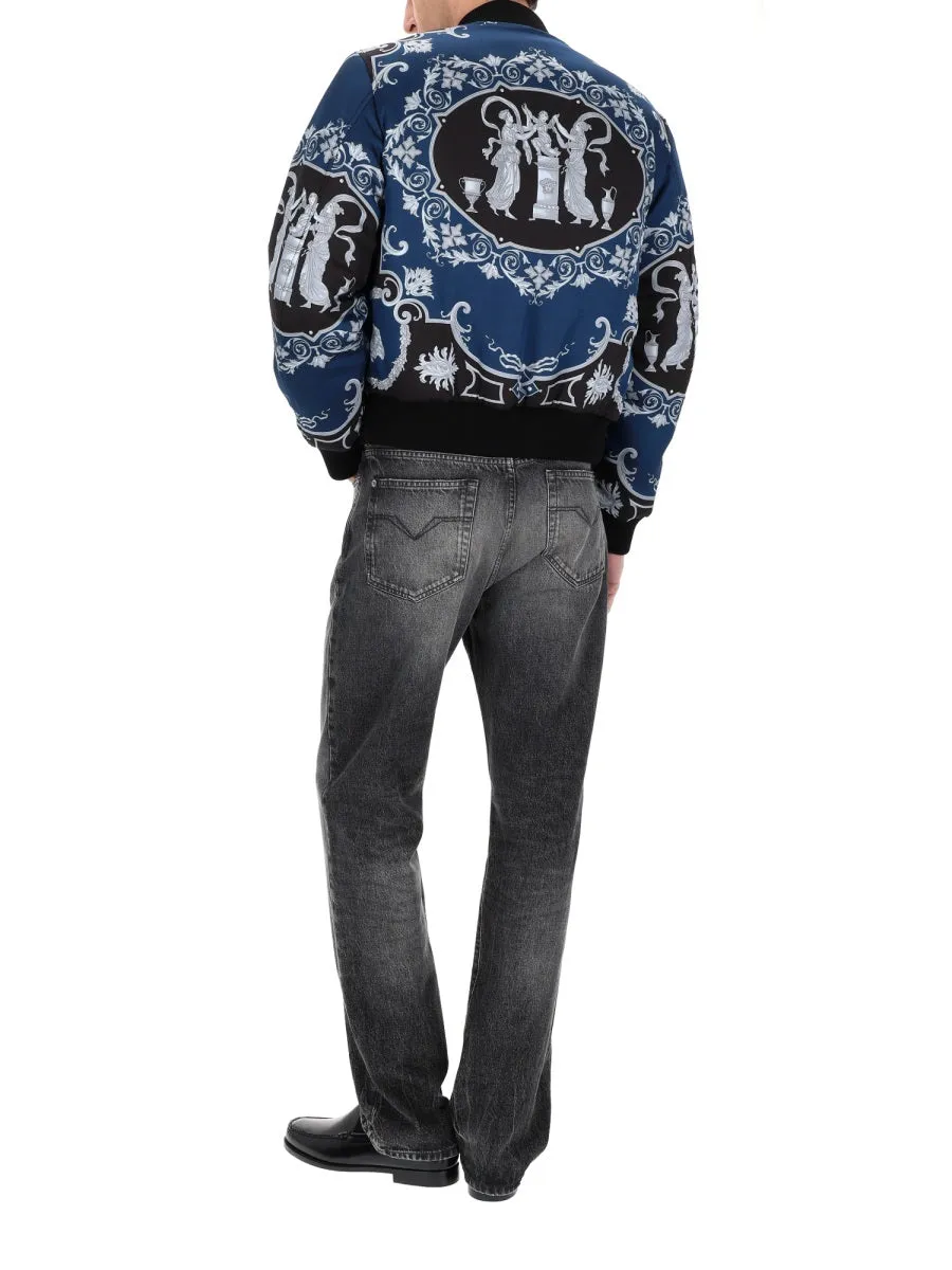 Reversible Bomber Jacket Black sold by Lord & Taylor product image thumbnail 5