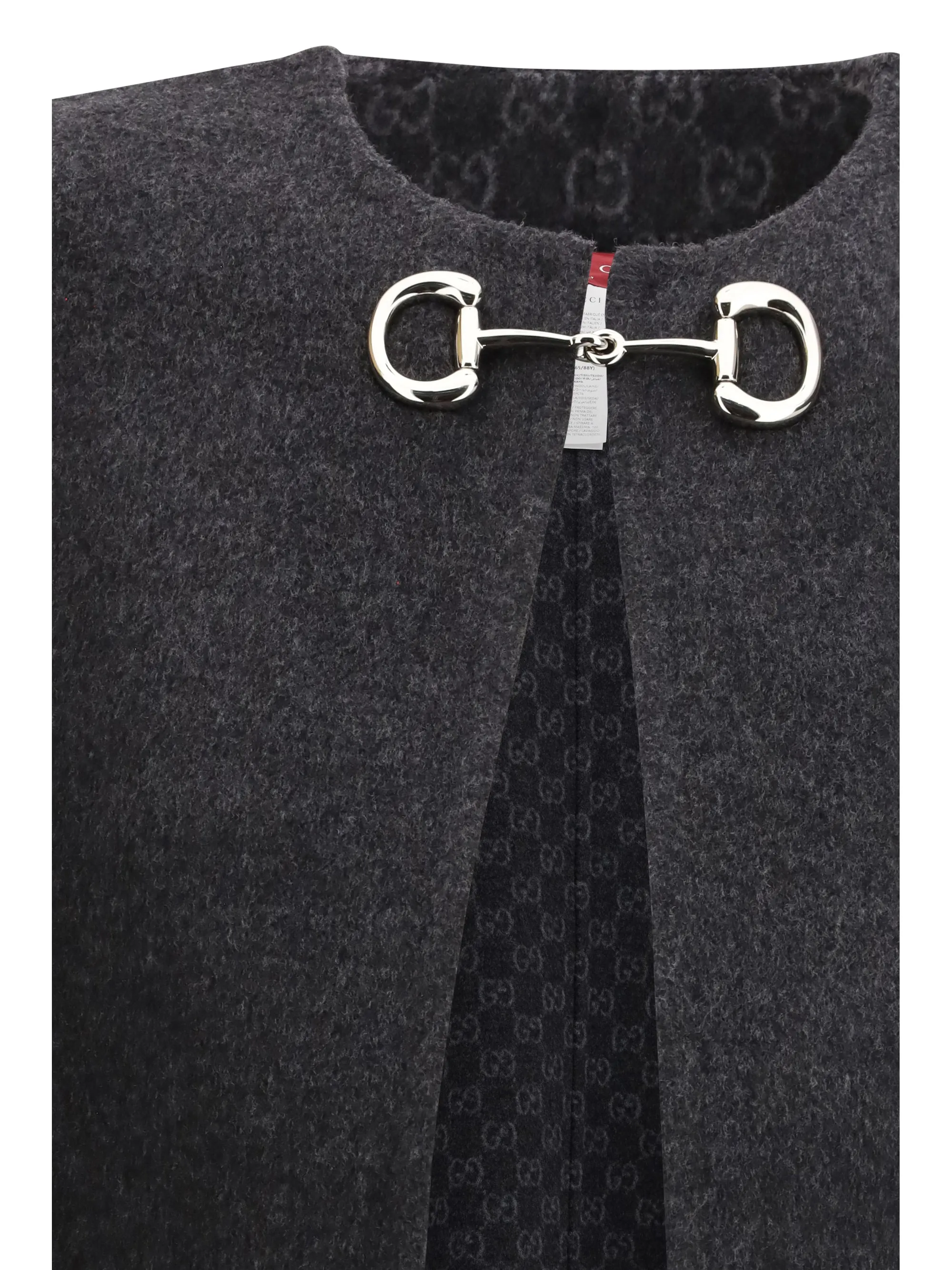 Cape Wool-Blend Dark Grey/Light Grey sold by Lord & Taylor product image thumbnail 2