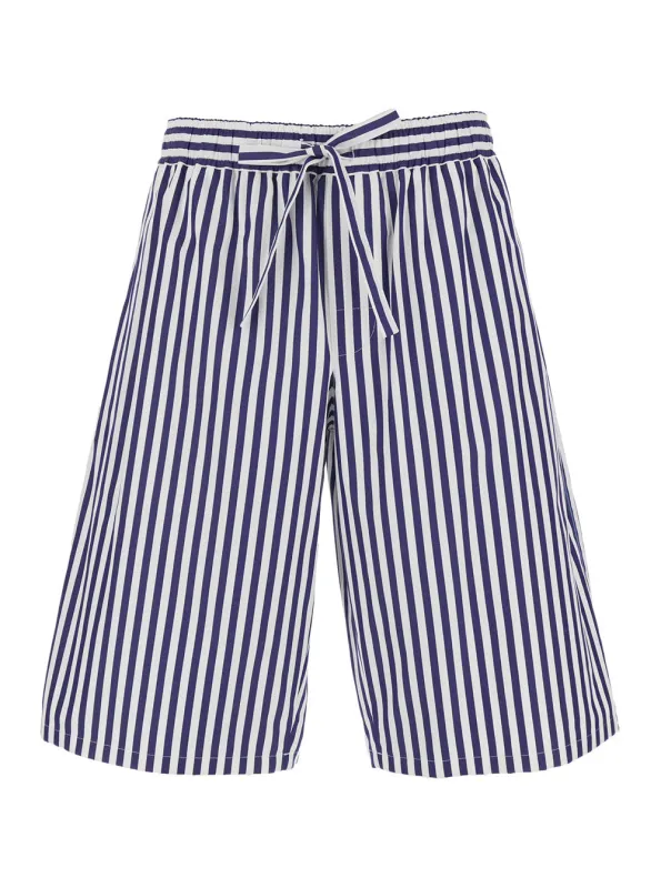 Bermuda Shorts Blue Cotton made by Dolce & Gabanna