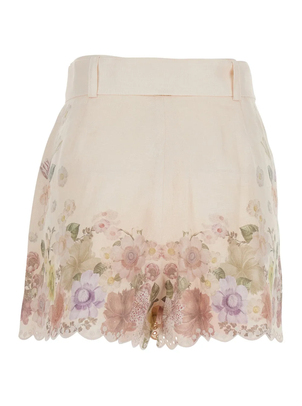 Shorts Linen Floral Beige sold by Lord & Taylor product image thumbnail 2