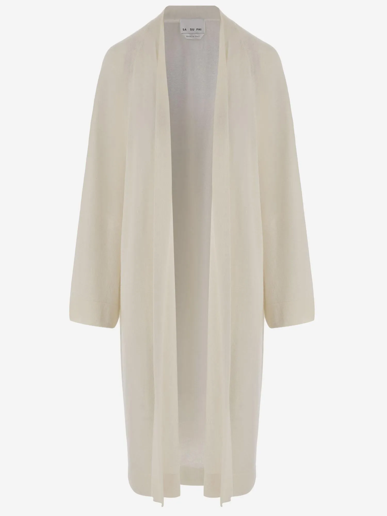 Long Open Cashmere and Silk Knit sold by Lord & Taylor product image thumbnail 4