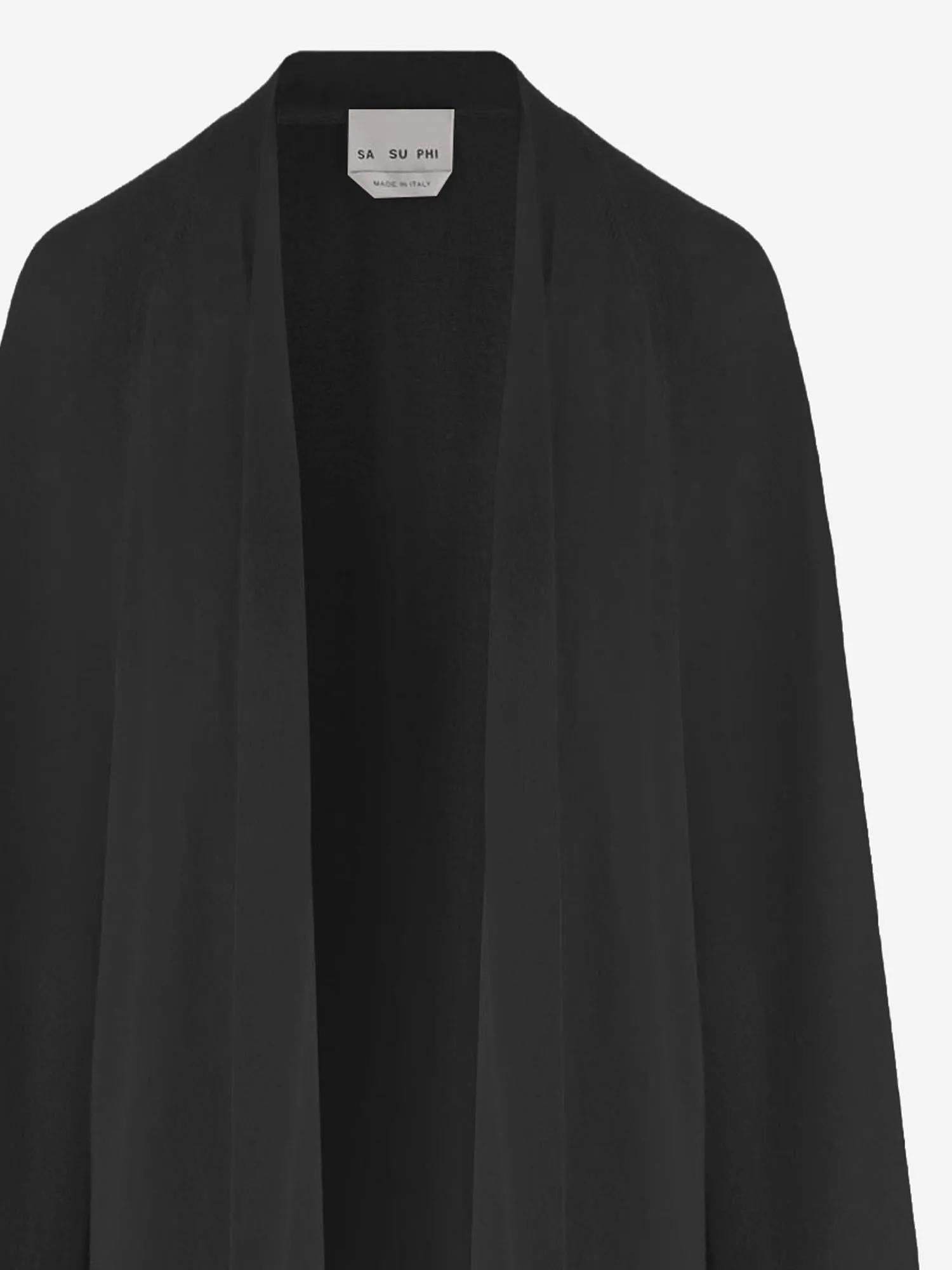 Long Open Cashmere and Silk Knit sold by Lord & Taylor product image thumbnail 3