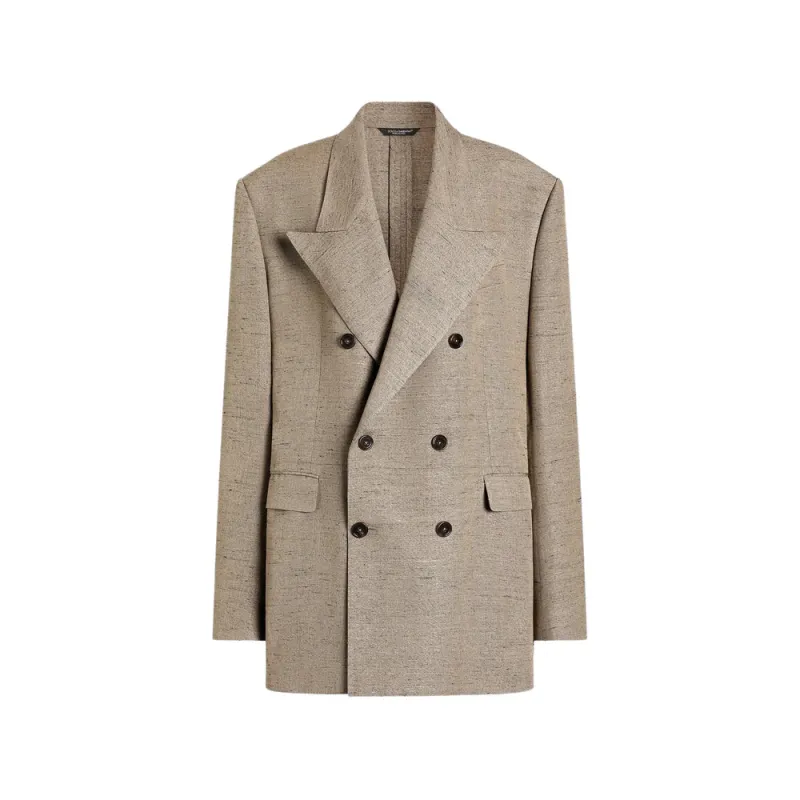 Oversized Jacket Neutrals made by Dolce & Gabanna