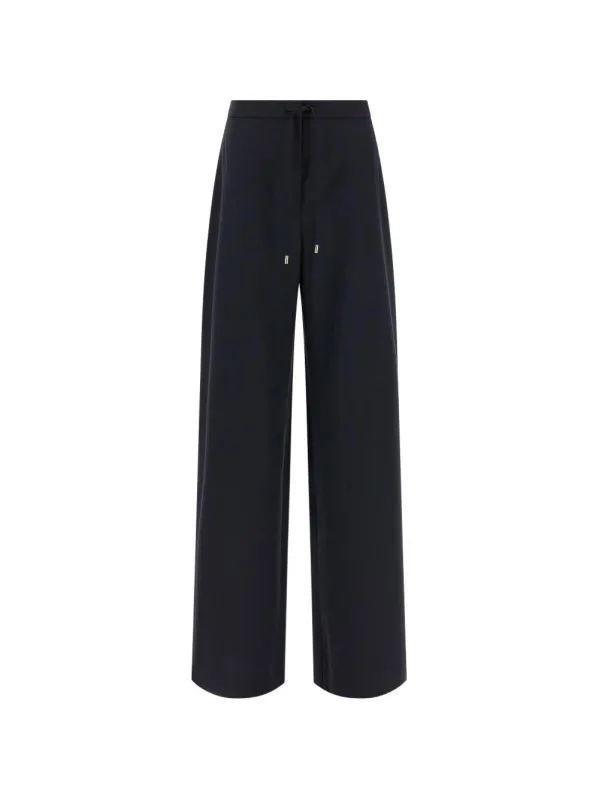 Trousers Blue made by MaxMara
